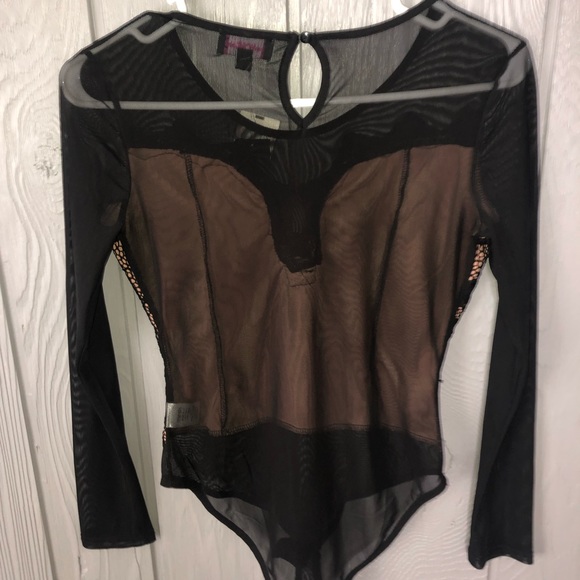 Sexy lace and mesh bodysuit - Picture 4 of 8